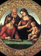Luca Signorelli Madonna and Child with St Joseph and Another Saint